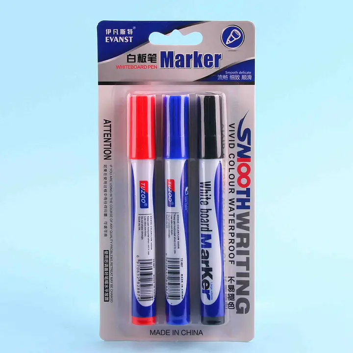 Whiteboard Pens (3-Colour) - Master