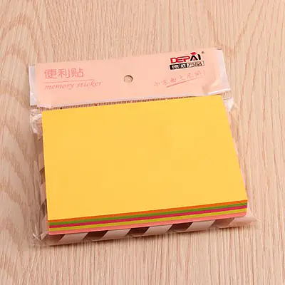 Multi-Colour 3×4" Sticky Note Pads secondary image