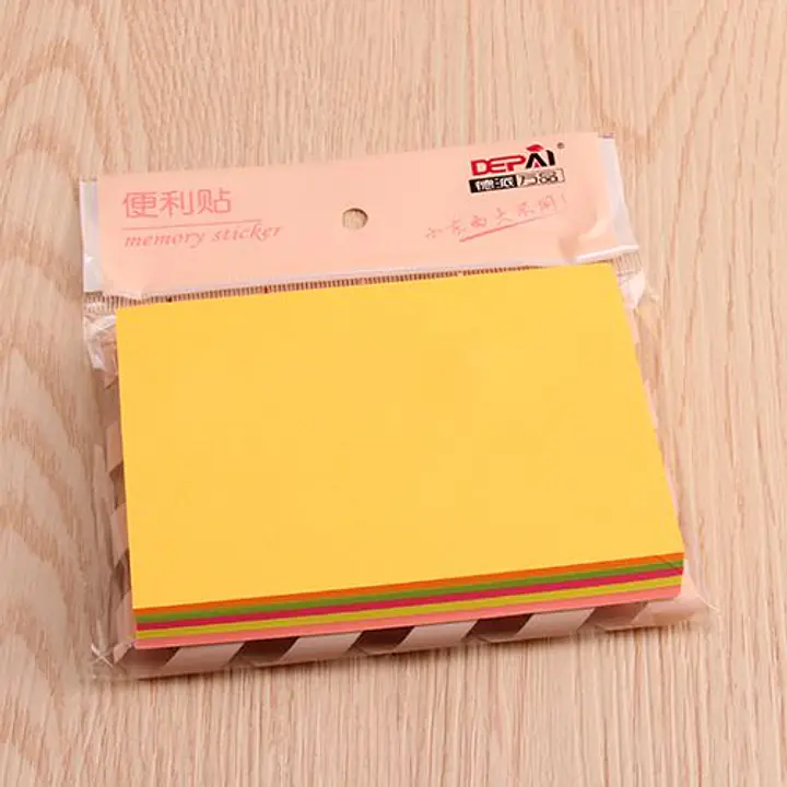 Multi-Colour 3×4" Sticky Note Pads - Master
