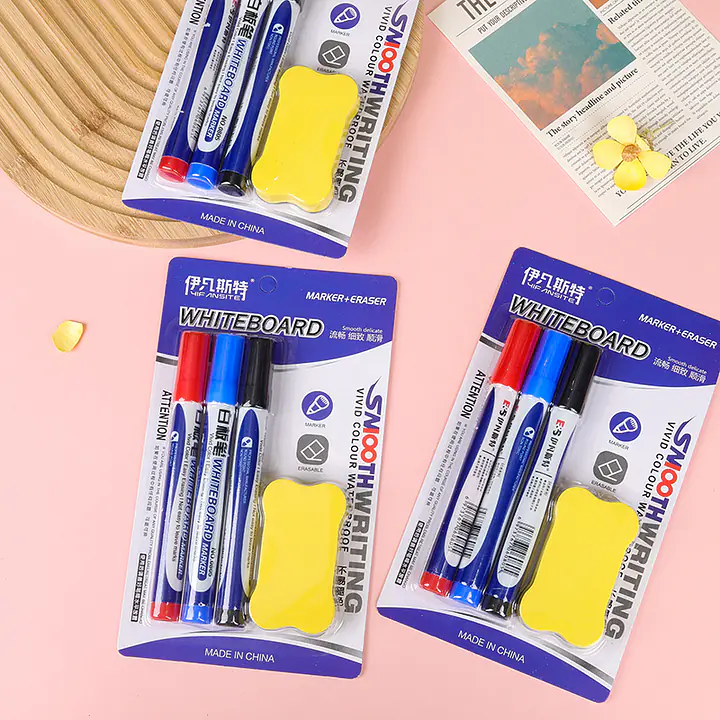 Whiteboard Kit (Markers & Eraser) - Master