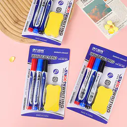 Whiteboard Kit (Markers & Eraser) - Master
