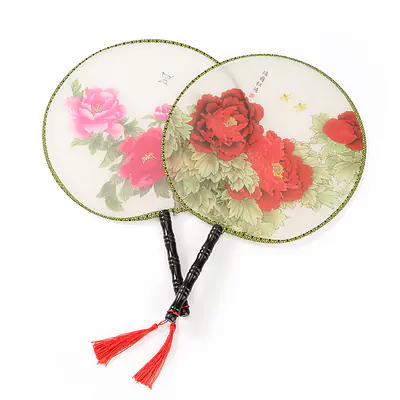 Large Chinese Court Fan primary image